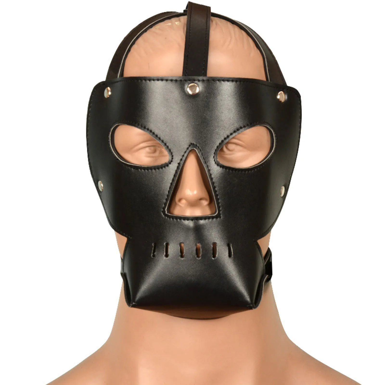 Взрослый Косплэй удерживающая головка маска пар сексуальные жгут из искусственной кожи маска для лица с регулируемым обувь с металлическо...
Взрослый Косплэй удерживающая головка маска пар сексуальные жгут из искусственной кожи маска для лица с регулируемым обувь с металлическо...