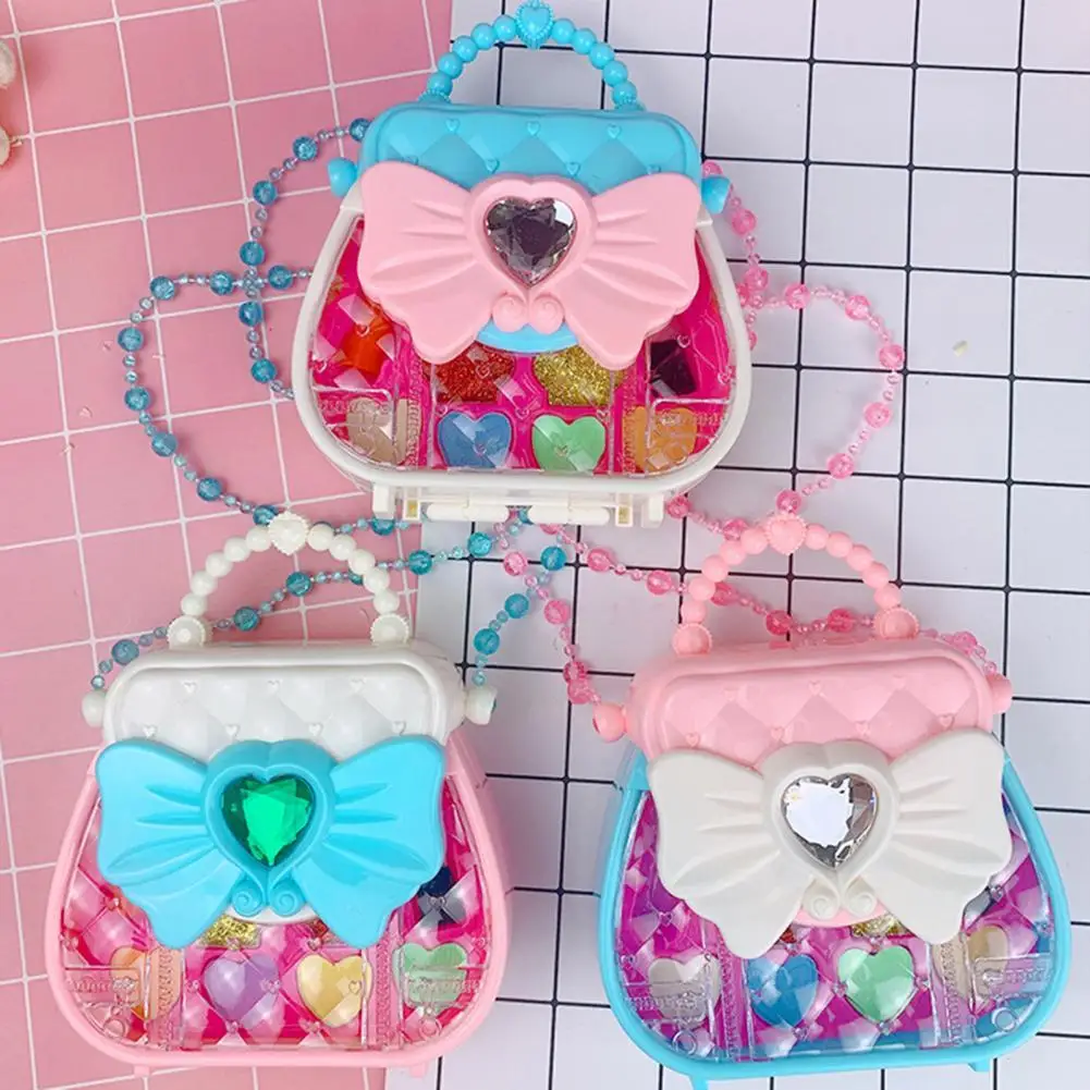 Children's color cosmetics toys play house set eyeshadow blush makeup Kids Girl Cosmetic Pretend Play Kit | Игрушки и хобби