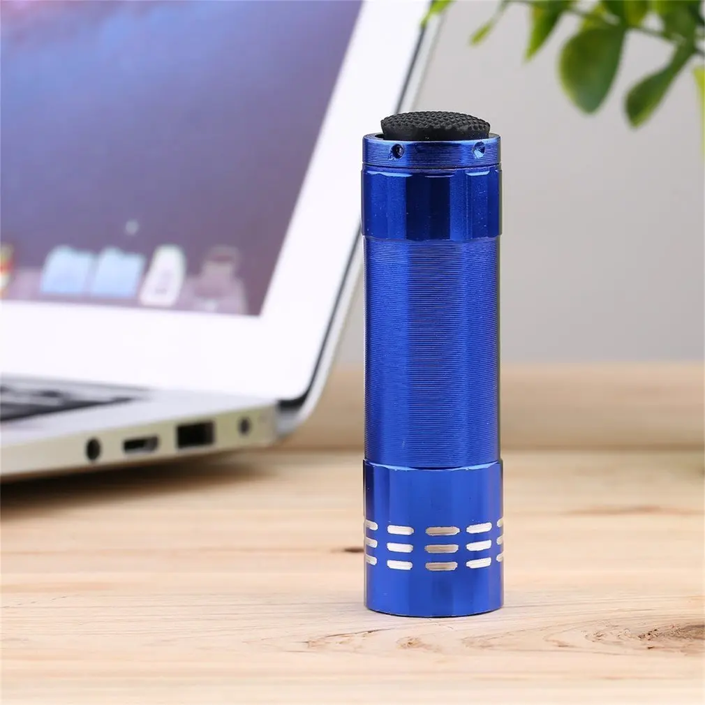 Ultraviolet 9 LED Flashlight Black Purple light Torch Light Lamp Black AAA Mini Protable Aluminum UV New Year's product Unique
Ultraviolet 9 LED Flashlight Black Purple light Torch Light Lamp Black AAA Mini Protable Aluminum UV New Year's product Unique