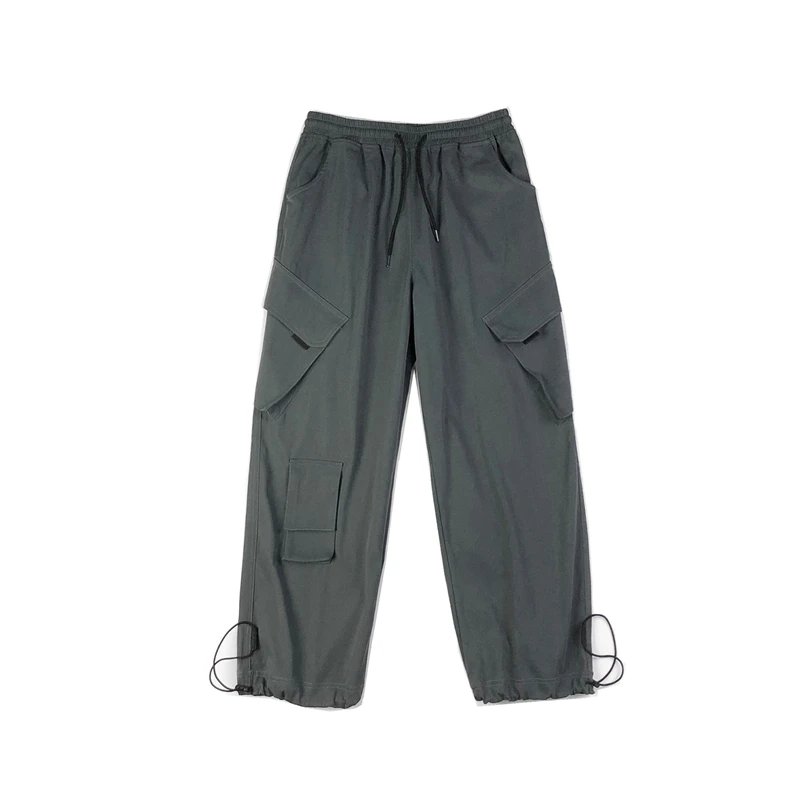 2020 Autumn Korean Style Multi-Pocket Overalls Men'S Loose Kpop Clothes Fashion Thin Casual Pants Hip Hop Sports Joggers Male
2020 Autumn Korean Style Multi-Pocket Overalls Men'S Loose Kpop Clothes Fashion Thin Casual Pants Hip Hop Sports Joggers Male