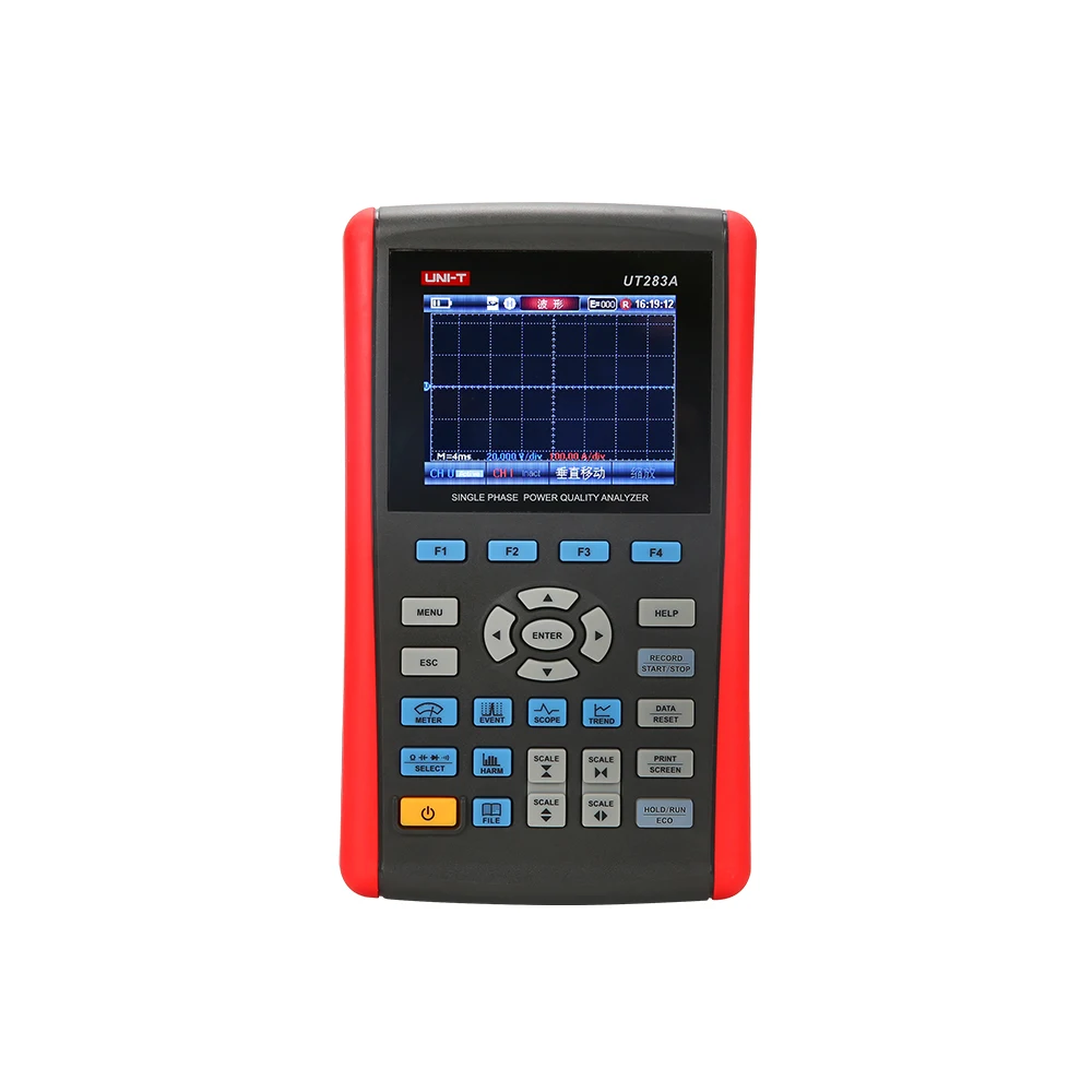 UNI-T UT283A 1000A 1000V harmonic resistance capacitor diode measurement single-phase power quality analyzer
UNI-T UT283A 1000A 1000V harmonic resistance capacitor diode measurement single-phase power quality analyzer