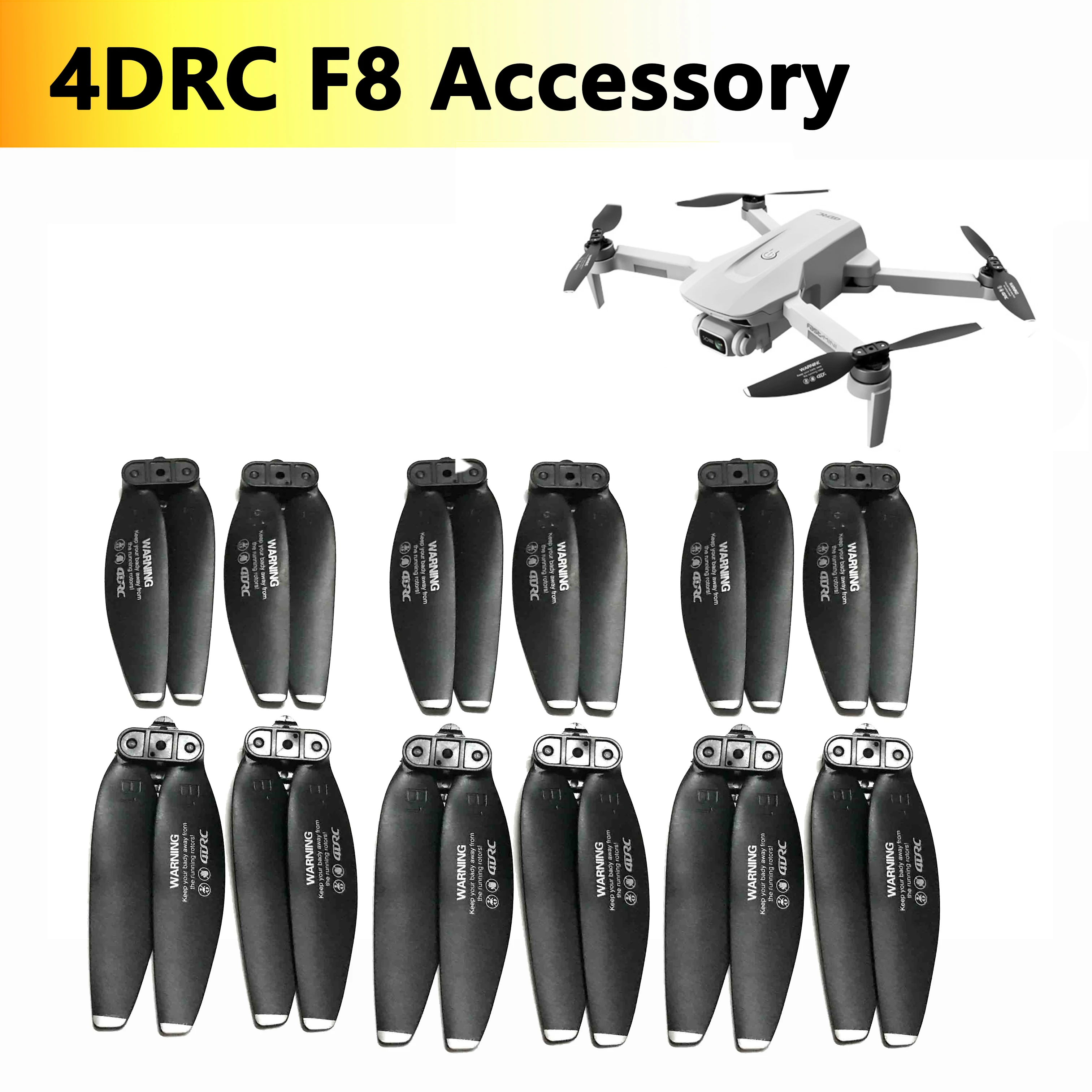4DRC F8 GPS Drone 5G 4K Quadcopter Original Spare Part Propeller Props Maple Leaf Blade Front Rear Left Right Arm with Motor
4DRC F8 GPS Drone 5G 4K Quadcopter Original Spare Part Propeller Props Maple Leaf Blade Front Rear Left Right Arm with Motor