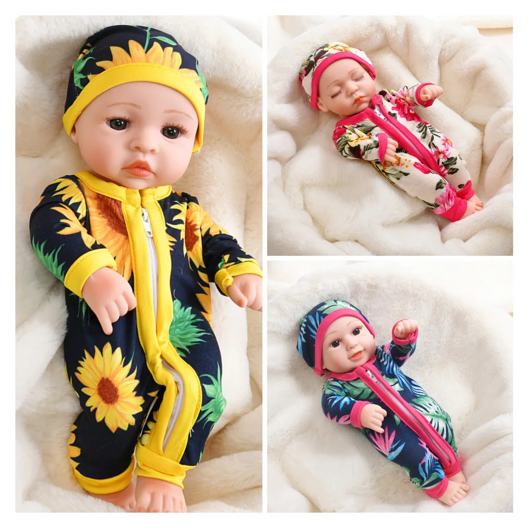 30cm whole body soft vinyl doll reborn doll colorful nauty for explosions to appease baby early education
30cm whole body soft vinyl doll reborn doll colorful nauty for explosions to appease baby early education