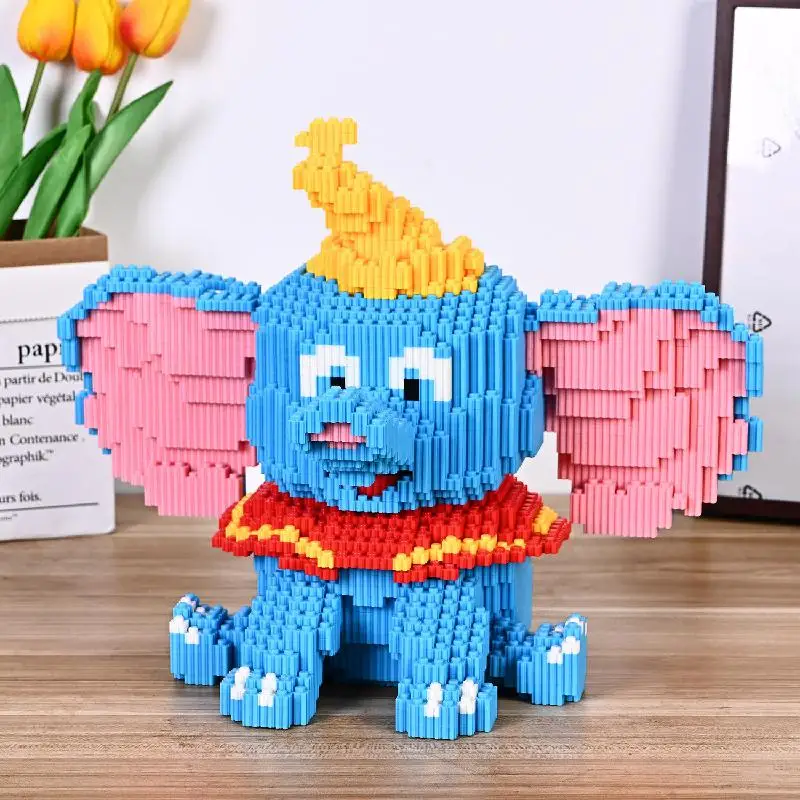 Fly Elephant Mini Blocks Cartoon Building Blocks DIY Diamond Figures Dumbo Elephant Brick Creative Toys for Children 1787pcs
Fly Elephant Mini Blocks Cartoon Building Blocks DIY Diamond Figures Dumbo Elephant Brick Creative Toys for Children 1787pcs
