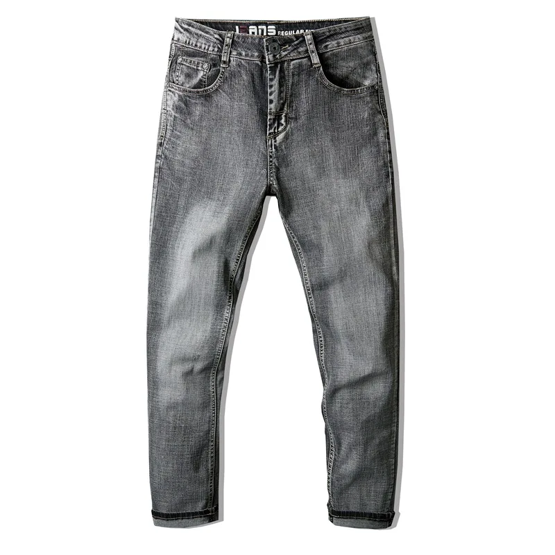2020 spring and autumn new men's jeans Business casual straight pants Stylish slim stretch jeans Soft and comfortable long pants
2020 spring and autumn new men's jeans Business casual straight pants Stylish slim stretch jeans Soft and comfortable long pants