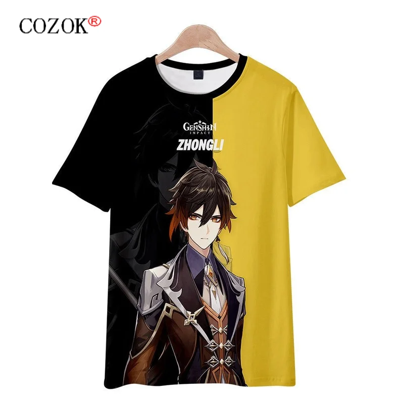 Women T-shirt Cute Cartoon Short Sleeve T Shirt Female Genshin Impact Tee Kawaii Graphic Oversized T-Shirt Harajuku Clothes Tops
Women T-shirt Cute Cartoon Short Sleeve T Shirt Female Genshin Impact Tee Kawaii Graphic Oversized T-Shirt Harajuku Clothes Tops