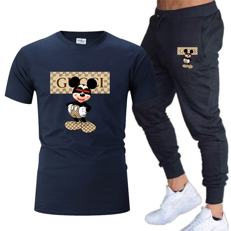 2021 New Men's O-neck Cotton T-shirt Sportswear Men's And Women's Suits + Pants Pullover Sportswear Suit Casual Men's Clothing
2021 New Men's O-neck Cotton T-shirt Sportswear Men's And Women's Suits + Pants Pullover Sportswear Suit Casual Men's Clothing