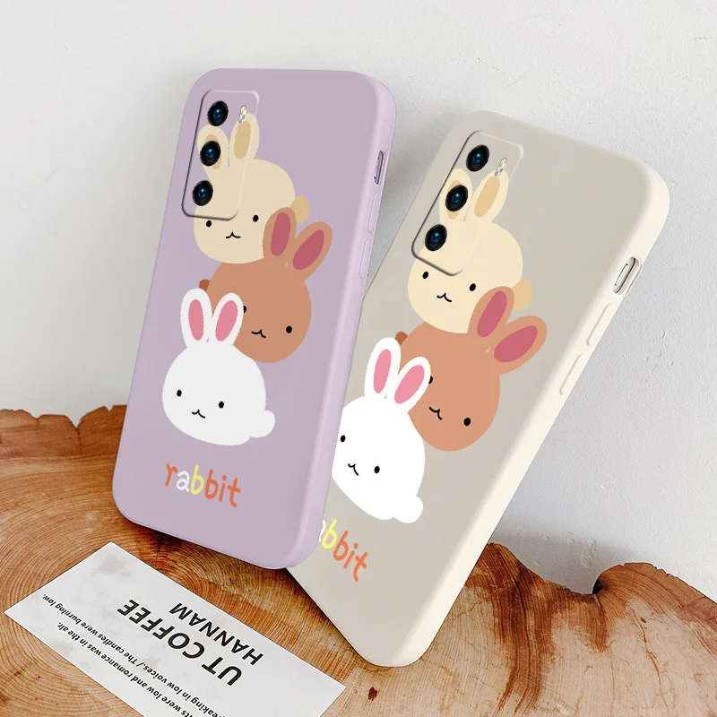 Cartoon Rabbit Liquid Silicone Phone Case For Huawei P40 P30 P20 Pro Lite Mate 40 30 20 Pro Lite PSmart 2021 Y7A Soft Back Cover
Cartoon Rabbit Liquid Silicone Phone Case For Huawei P40 P30 P20 Pro Lite Mate 40 30 20 Pro Lite PSmart 2021 Y7A Soft Back Cover