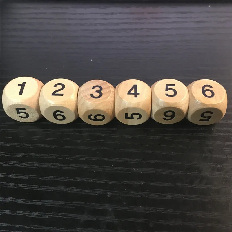 10pcs Wood Dice D6 Sided Dice 16mm Digital number or point Cubes Round Corner For Kid Toys Board Games
10pcs Wood Dice D6 Sided Dice 16mm Digital number or point Cubes Round Corner For Kid Toys Board Games
