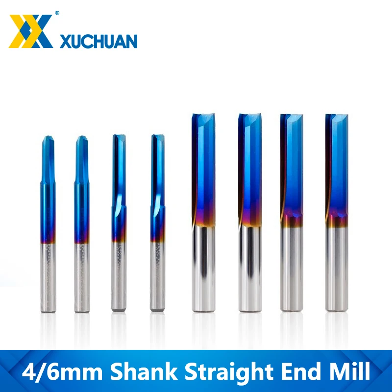 1pc 2 Flute Straight End Mill Carbide Router Bit For Wood, PVC, Plastic CNC Engraving Milling Tools 4mm/6mm Shank Milling Cutter
1pc 2 Flute Straight End Mill Carbide Router Bit For Wood, PVC, Plastic CNC Engraving Milling Tools 4mm/6mm Shank Milling Cutter