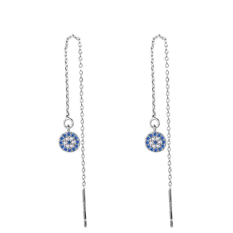 ModaOne 3 Shape Silver Color Drop Earrings For Women Micro-inlaid Blue Clear CZ Zircon Round Earrings (no card)
ModaOne 3 Shape Silver Color Drop Earrings For Women Micro-inlaid Blue Clear CZ Zircon Round Earrings (no card)