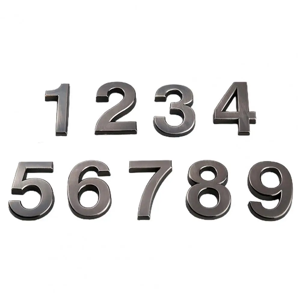Number Tag Digit Plate Sign Self Adhesive Numeral Door Plaque 3D for Home 0-9 House Door Address Door Sticker-Label Plating
Number Tag Digit Plate Sign Self Adhesive Numeral Door Plaque 3D for Home 0-9 House Door Address Door Sticker-Label Plating