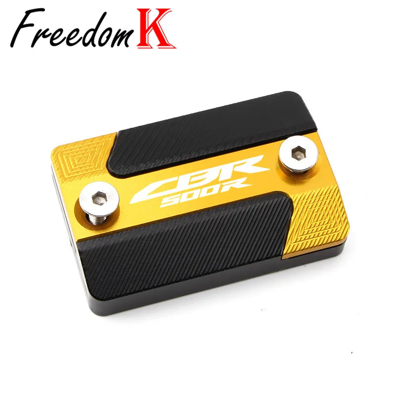 For HONDA CB500X CB500F CBR500R CB 500X 500F CBR 500R Motorcycle CNC Aluminum Front Brake Fluid Reservoir Tank Cover Cap
For HONDA CB500X CB500F CBR500R CB 500X 500F CBR 500R Motorcycle CNC Aluminum Front Brake Fluid Reservoir Tank Cover Cap