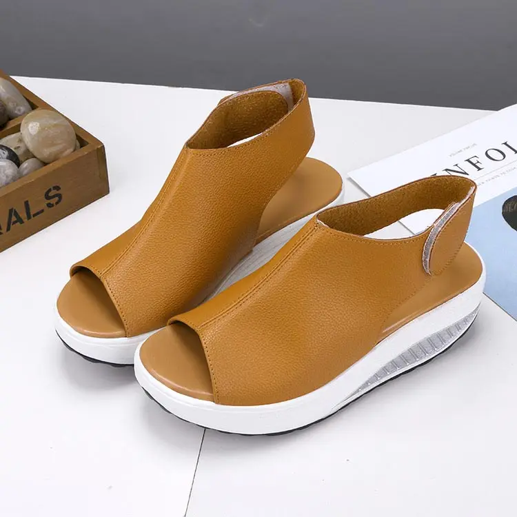Fish mouth platform sandals women ladies shoes women sandals 2021 new fashion convenient hook&loop summer shoes woman
Fish mouth platform sandals women ladies shoes women sandals 2021 new fashion convenient hook&loop summer shoes woman