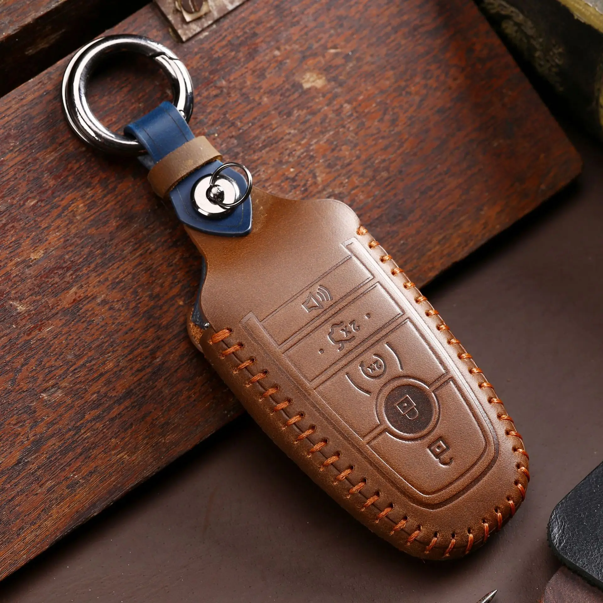Classy Genuine Leather Car Case for Ford Mondeo Focus Smart Car Accessories Key Cover Bag
Classy Genuine Leather Car Case for Ford Mondeo Focus Smart Car Accessories Key Cover Bag