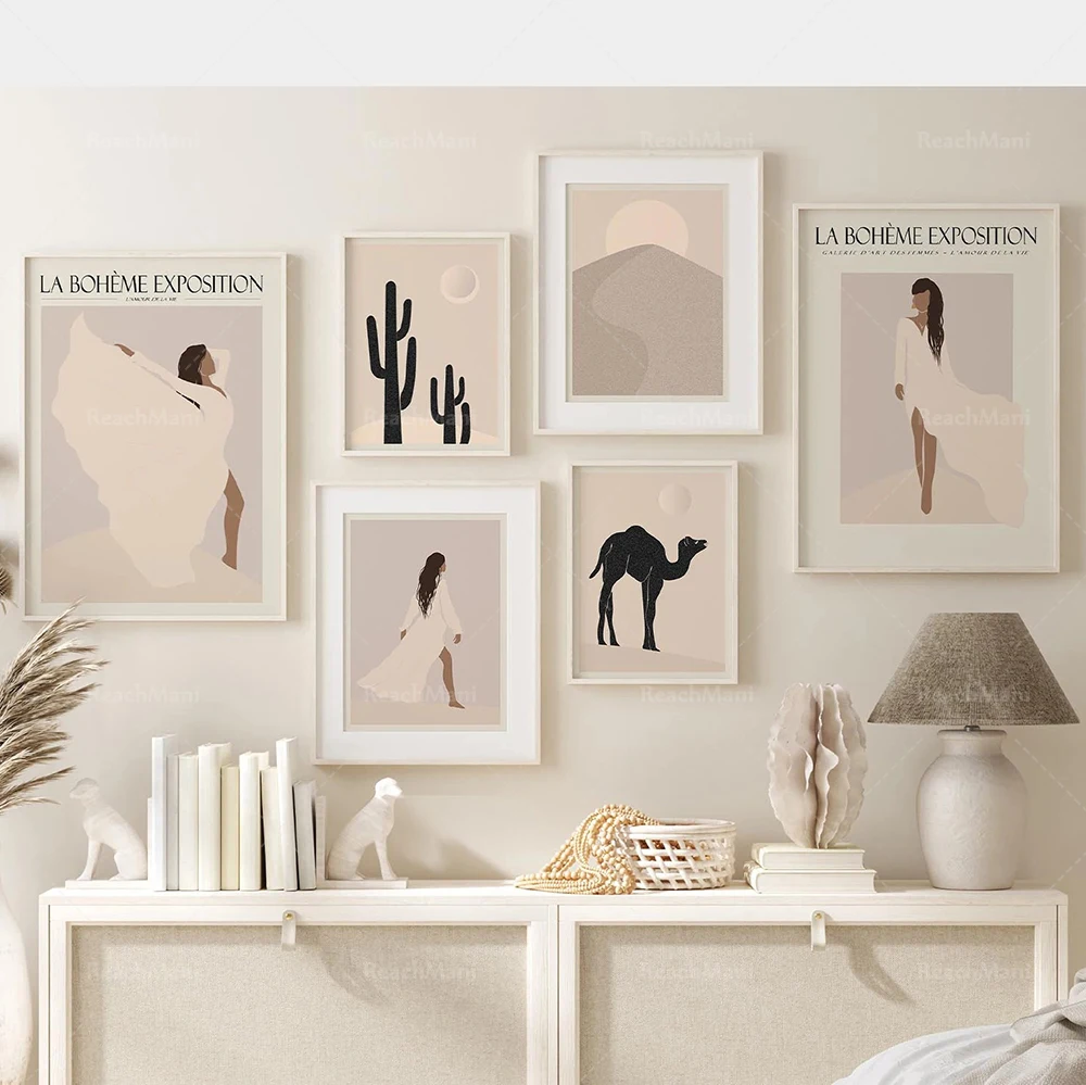 Gallery Wall Art Desert Female Bohemian Wall Art | Neutral Gray Museum Quality Poster
Gallery Wall Art Desert Female Bohemian Wall Art | Neutral Gray Museum Quality Poster