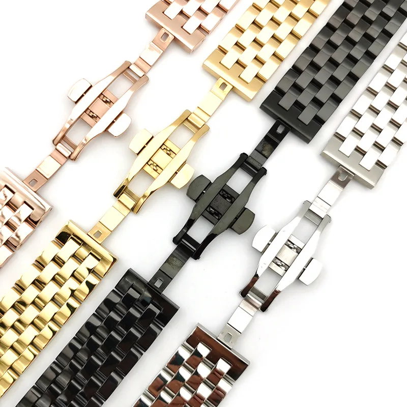 Shadowshark 20mm/22mm/24mm Watch Band 304 Stainless Steel Butterfly Button With Polished Surface Watch Strap
Shadowshark 20mm/22mm/24mm Watch Band 304 Stainless Steel Butterfly Button With Polished Surface Watch Strap