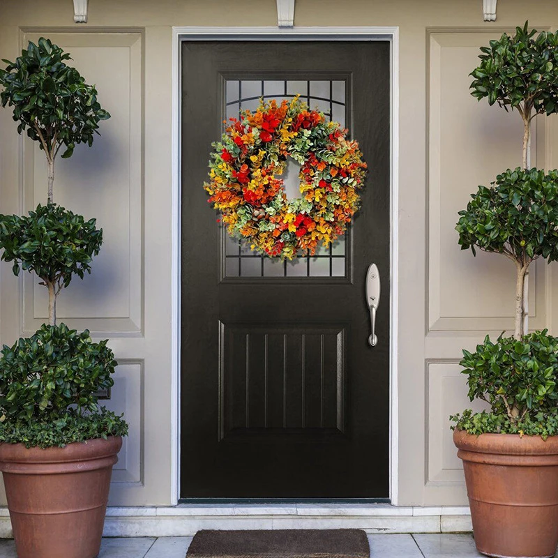 Artificial Wreath Colorful Beautiful Wall Window Door Wreath For Front Door Party Décor He
Artificial Wreath Colorful Beautiful Wall Window Door Wreath For Front Door Party Décor He