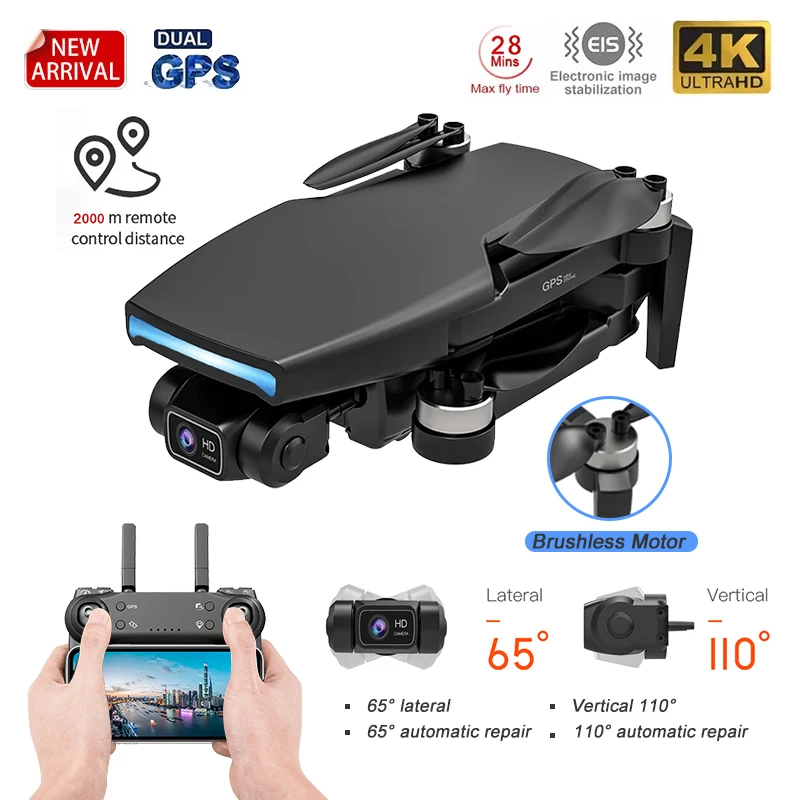 New 2021 L108 Pro Gps Drone HD 4K Camera 2-Axis Gimbal Professional 2000M Image Transport Brushless Motor RC Foldable Quadcopter
New 2021 L108 Pro Gps Drone HD 4K Camera 2-Axis Gimbal Professional 2000M Image Transport Brushless Motor RC Foldable Quadcopter