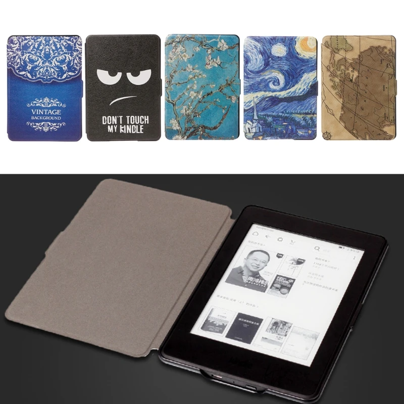 Smart Kindle Paperwhite Case PU Leather Cover Auto Sleep/Wake Kindle Paperwhite 6 inch 1 2 3(2012 2013 2015 )
Smart Kindle Paperwhite Case PU Leather Cover Auto Sleep/Wake Kindle Paperwhite 6 inch 1 2 3(2012 2013 2015 )