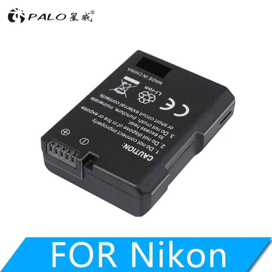 Palo 1 шт EN-EL14 ENEL14 950 мА/ч Батарея для Nikon P7800 P7700 P7100 P7000 D5500 D5300 D5200 D3200 D3300 D3400 D5100 D3100 |