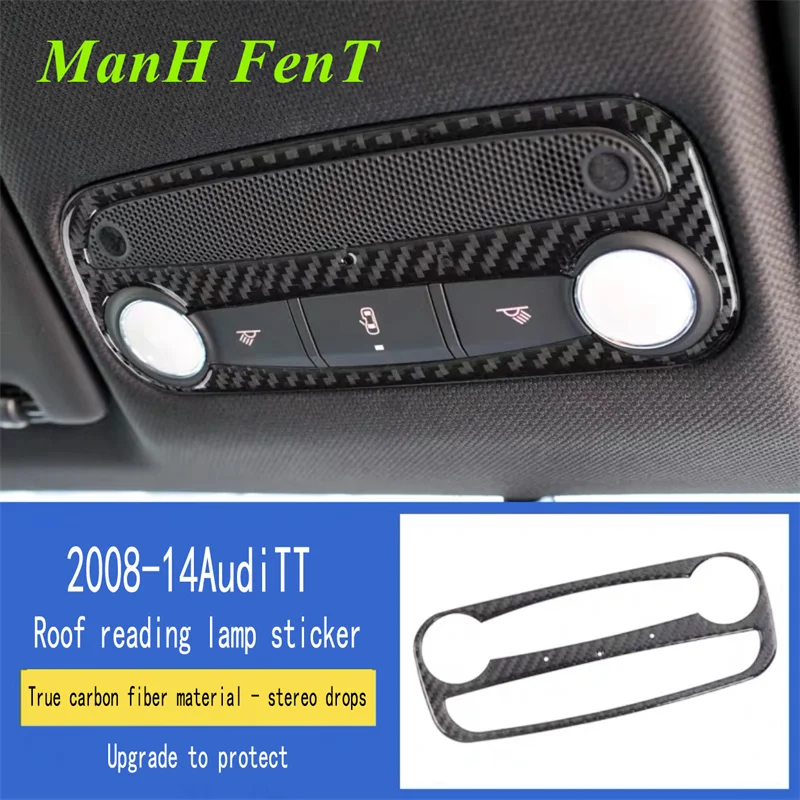 For Audi TT Dome Reading Light Panel Real Carbon Fiber Decoration 3D Sticker Car Interior Accessories 2008-2014
For Audi TT Dome Reading Light Panel Real Carbon Fiber Decoration 3D Sticker Car Interior Accessories 2008-2014