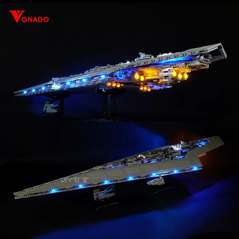 Led Light Set for 10221 05028 Star Destroyer Building Blocks Bricks Toys (led Light+battery Box)
Led Light Set for 10221 05028 Star Destroyer Building Blocks Bricks Toys (led Light+battery Box)