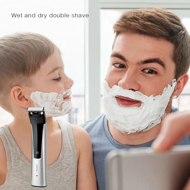 Brand IPX6 Waterproof Double-sided Hair Trimmer Fast Charging Home Wireless Razor Hair Trimmer Men's Styling Tools 45D
Brand IPX6 Waterproof Double-sided Hair Trimmer Fast Charging Home Wireless Razor Hair Trimmer Men's Styling Tools 45D