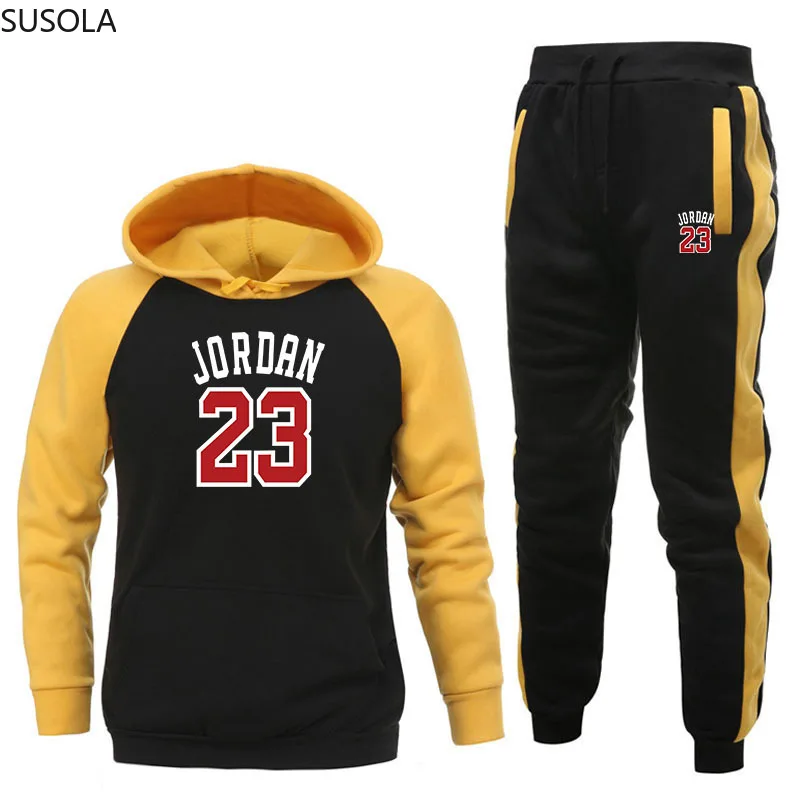 New Men Hoodie Set Jordan 23 Tracksuit Sweatshirt Set Hoodie + Sweatpants Jogging Homme Pullover 3XL Sweatsuit for Men
New Men Hoodie Set Jordan 23 Tracksuit Sweatshirt Set Hoodie + Sweatpants Jogging Homme Pullover 3XL Sweatsuit for Men