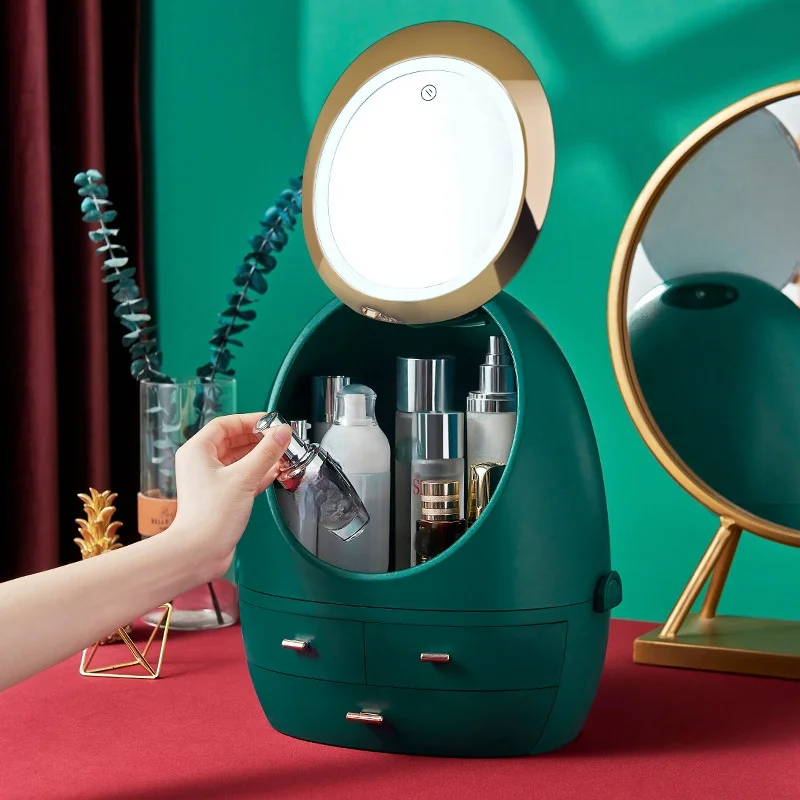 Goddess Creative New Skin Care Products Jewelry Cosmetics Storage Box Dormitory Artifact Storage Rack Lndoor Desktop Dustproof
Goddess Creative New Skin Care Products Jewelry Cosmetics Storage Box Dormitory Artifact Storage Rack Lndoor Desktop Dustproof