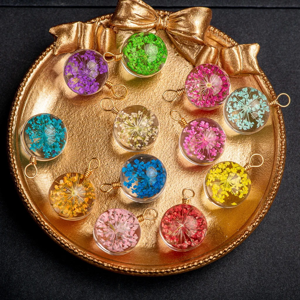 16#5pcs Glod Colors Dried Flowers Gloden Cabochon Glass Charm Necklace Pendant Charms For Jewelry Making DIY Accessories #XN174
16#5pcs Glod Colors Dried Flowers Gloden Cabochon Glass Charm Necklace Pendant Charms For Jewelry Making DIY Accessories #XN174