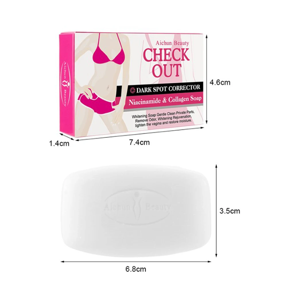 1pcs Private Parts Whitening Soap Nicotinamide Citric Acid Underarm Armpit Whitening Soap Legs Knees Handmade Body Care Soap 40g
1pcs Private Parts Whitening Soap Nicotinamide Citric Acid Underarm Armpit Whitening Soap Legs Knees Handmade Body Care Soap 40g