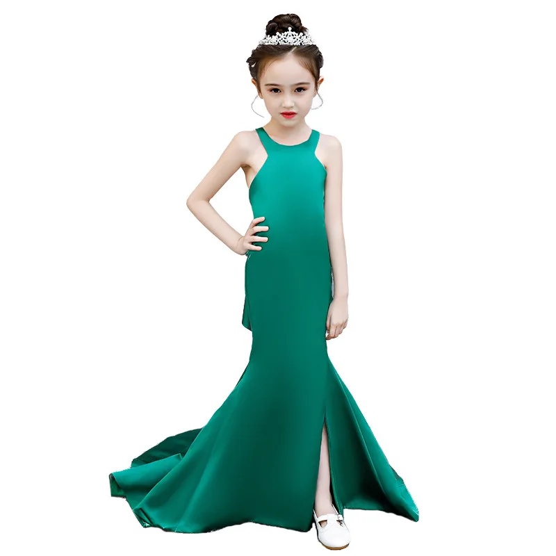 Elegant Evening Dresses for Teen Girls Catwalk Fashion Show Costume Children Party Long Mermaid Green Dress Formal Prom Clothes
Elegant Evening Dresses for Teen Girls Catwalk Fashion Show Costume Children Party Long Mermaid Green Dress Formal Prom Clothes