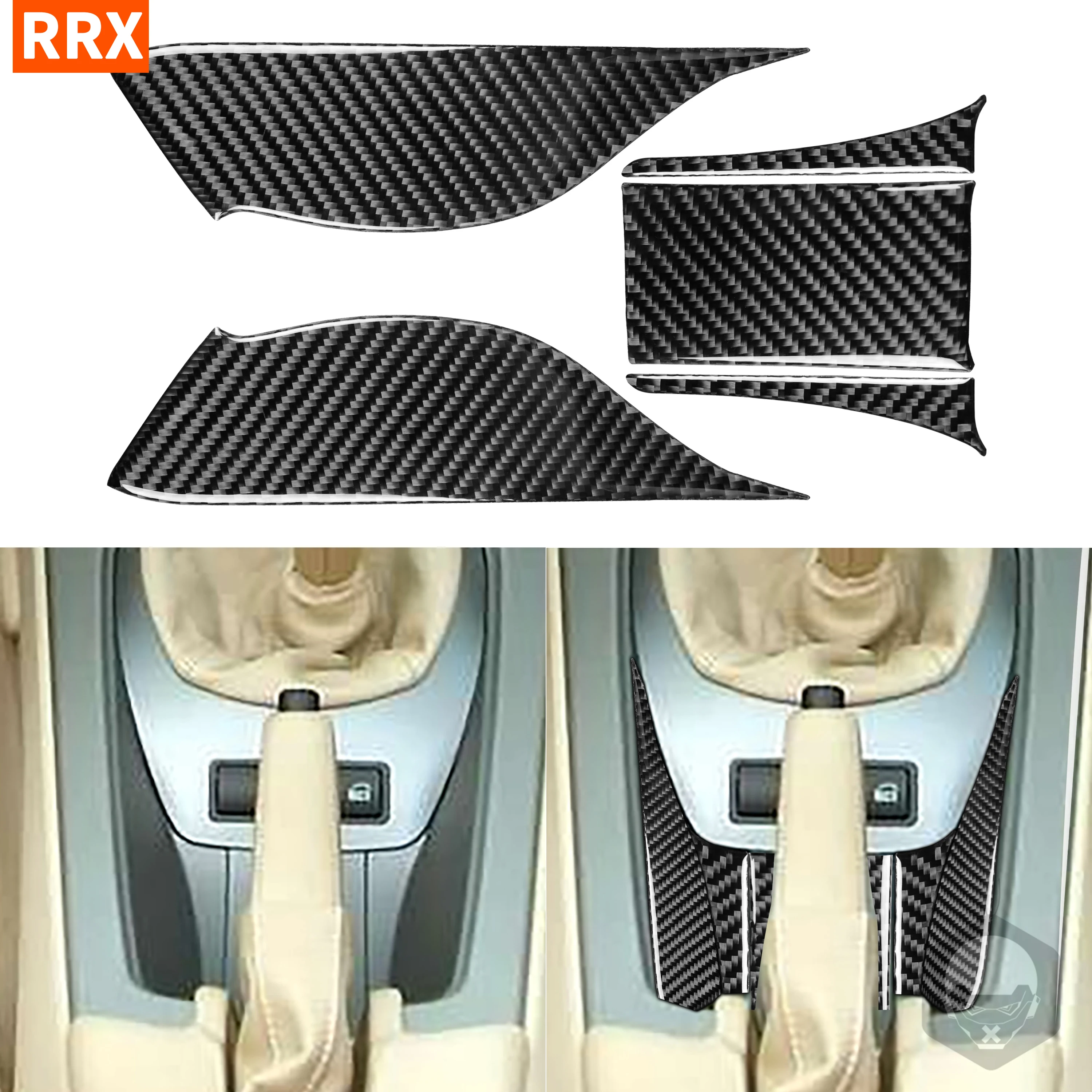 For BMW Z4 E85 2003-2008 Carbon Fiber Stickers Black Color Water Cup Holder Panel Frame Protection Interiors Car Accessories 
For BMW Z4 E85 2003-2008 Carbon Fiber Stickers Black Color Water Cup Holder Panel Frame Protection Interiors Car Accessories