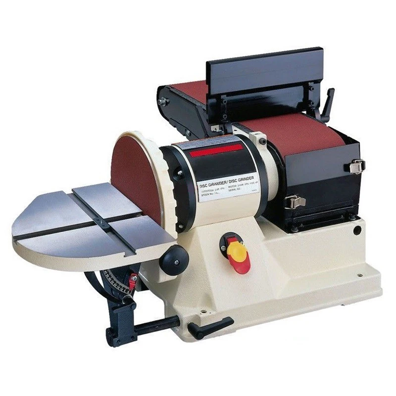 JSG-69 Abrasive Belt Machine Industrial Household Dual Purpose Abrasive Belt Abrasive Disc Machine Deburring Grinding Machine
JSG-69 Abrasive Belt Machine Industrial Household Dual Purpose Abrasive Belt Abrasive Disc Machine Deburring Grinding Machine