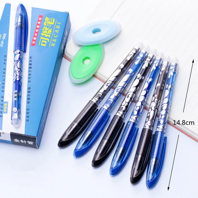 50pcs/Lot Erasable Gel Pen Refills 0.5mm Office School Erasable Pen Washable Handle Colored Erasable Ink Writing Stationery
50pcs/Lot Erasable Gel Pen Refills 0.5mm Office School Erasable Pen Washable Handle Colored Erasable Ink Writing Stationery