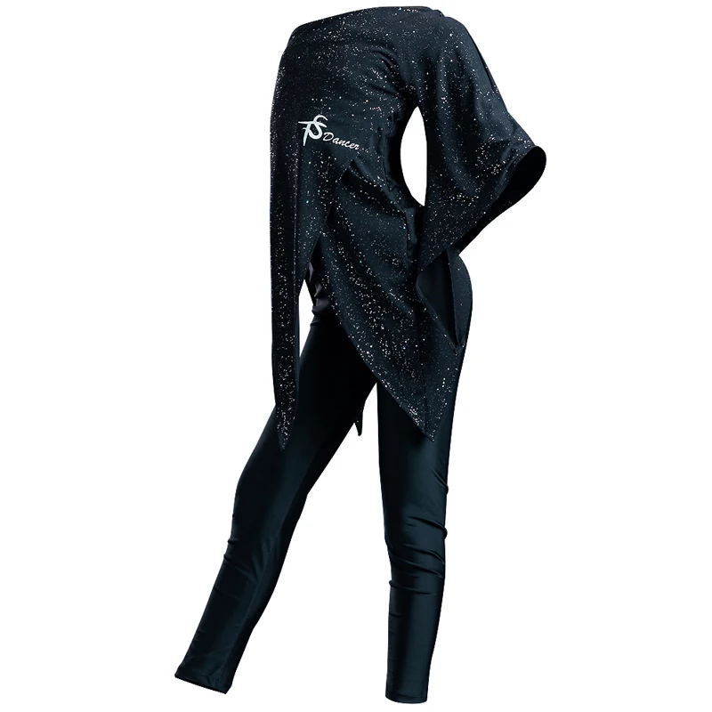 Latin Dance Costume Girls Sequined Dress Black Latin Pants Samba Rumba Tap Dance Practice Dress Latin Competition Suit
Latin Dance Costume Girls Sequined Dress Black Latin Pants Samba Rumba Tap Dance Practice Dress Latin Competition Suit