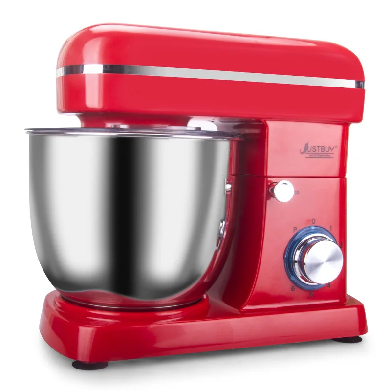 Food Processor 5L 1500W 6-speed Kitchen Stand Mixer Cream Egg Whisk Blender Cake Dough Mixer Bread 220V,110V 
Food Processor 5L 1500W 6-speed Kitchen Stand Mixer Cream Egg Whisk Blender Cake Dough Mixer Bread 220V,110V