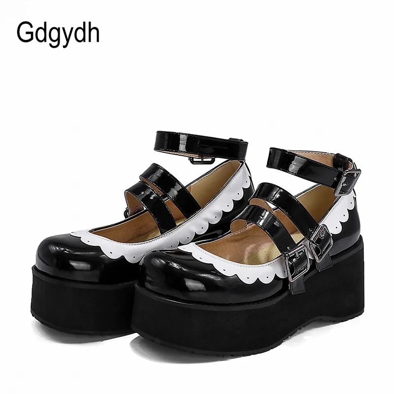 Gdgydh 2022 Women Pump Mary Janes Female Single Shoes Roune Toe Ankle Strap Buckle High Heels Girls Cosplay Shoes Japanese Style
Gdgydh 2022 Women Pump Mary Janes Female Single Shoes Roune Toe Ankle Strap Buckle High Heels Girls Cosplay Shoes Japanese Style