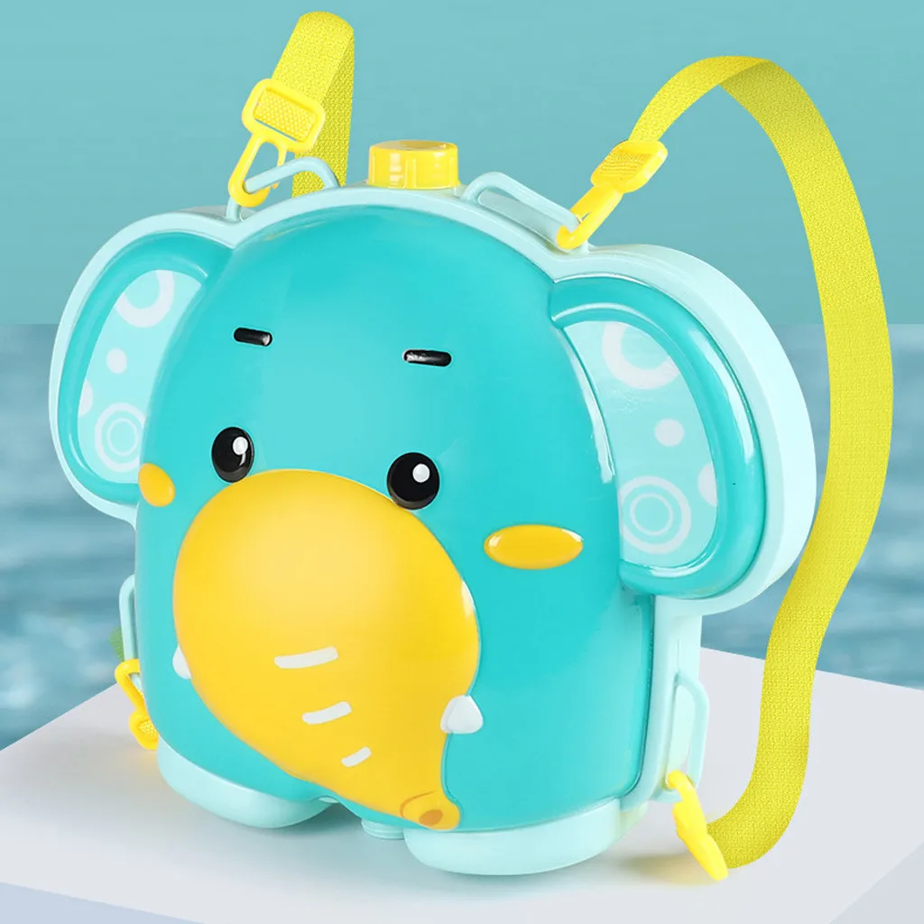 Outdoor Water Babys Cartoon Elephant Backpack Water Gun Bathroom Bathing Beach Drifting 1900ML Capacity Long-Distance Range Toys
Outdoor Water Babys Cartoon Elephant Backpack Water Gun Bathroom Bathing Beach Drifting 1900ML Capacity Long-Distance Range Toys