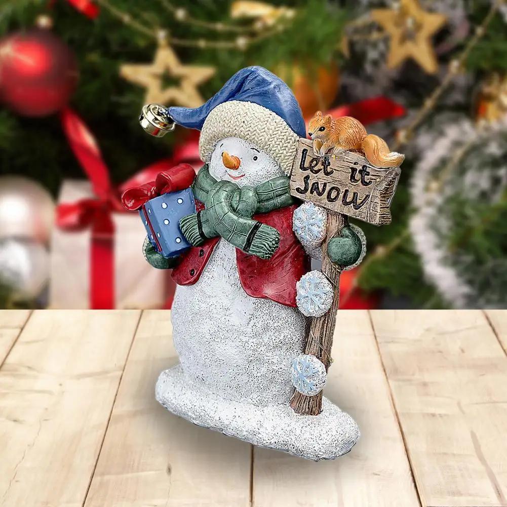 Resin Statue Snowman Christmas Figurine Model Bonsai LED Light Garden Decor Home Decoration Xmas Tree Miniature Craft
Resin Statue Snowman Christmas Figurine Model Bonsai LED Light Garden Decor Home Decoration Xmas Tree Miniature Craft