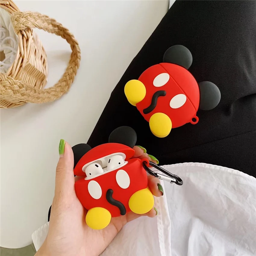 Cartoon Hip Earphone Case Protective Cover For Airpods 1/2 Wireless Bluetooth-compatible Headphone Headset Cases Cover With Hook
Cartoon Hip Earphone Case Protective Cover For Airpods 1/2 Wireless Bluetooth-compatible Headphone Headset Cases Cover With Hook