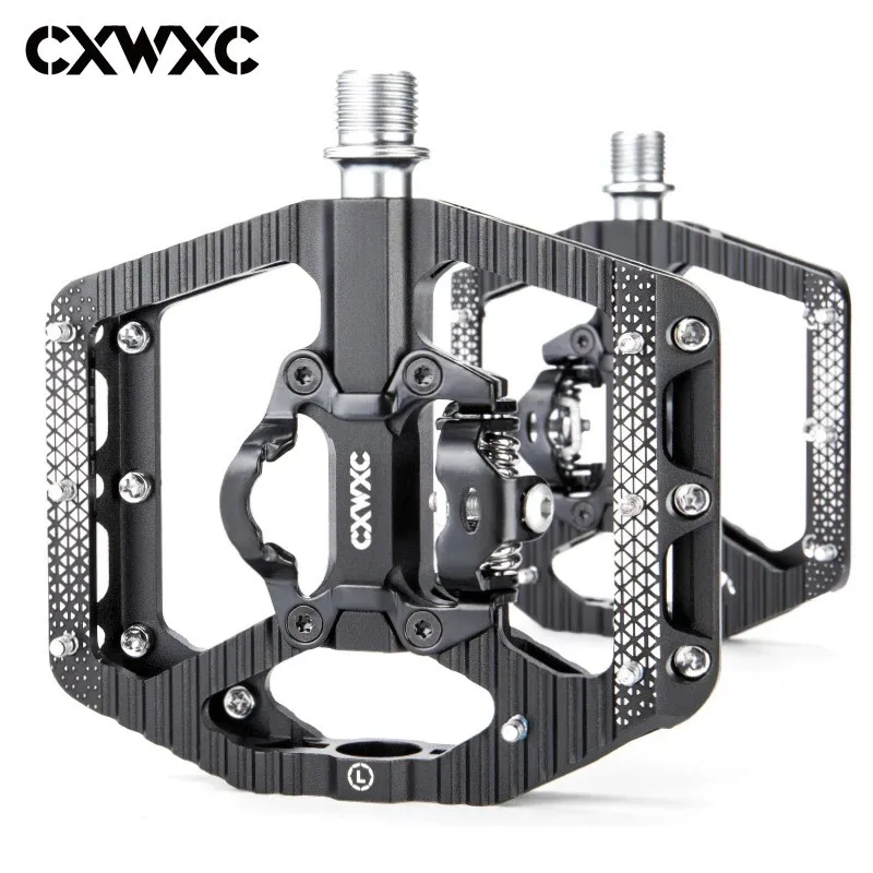 CXWXC Bicycle Pedal MTB Road Bike Self-Locking For SPD/Flat Pedals Ultralight Aluminium Alloy MTB Pedal Accessories Cycling Part
CXWXC Bicycle Pedal MTB Road Bike Self-Locking For SPD/Flat Pedals Ultralight Aluminium Alloy MTB Pedal Accessories Cycling Part