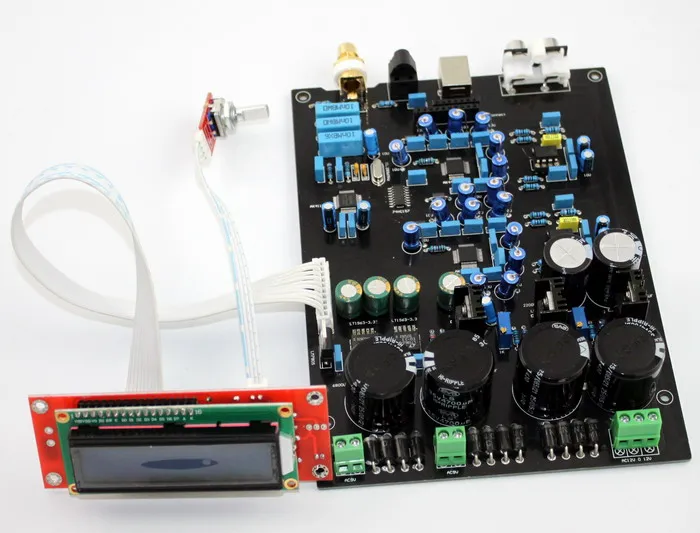 Поддержка DOP DSD оптоволоконный коаксиальный USB вход Плата усилителя звука DAC AK4490EQ