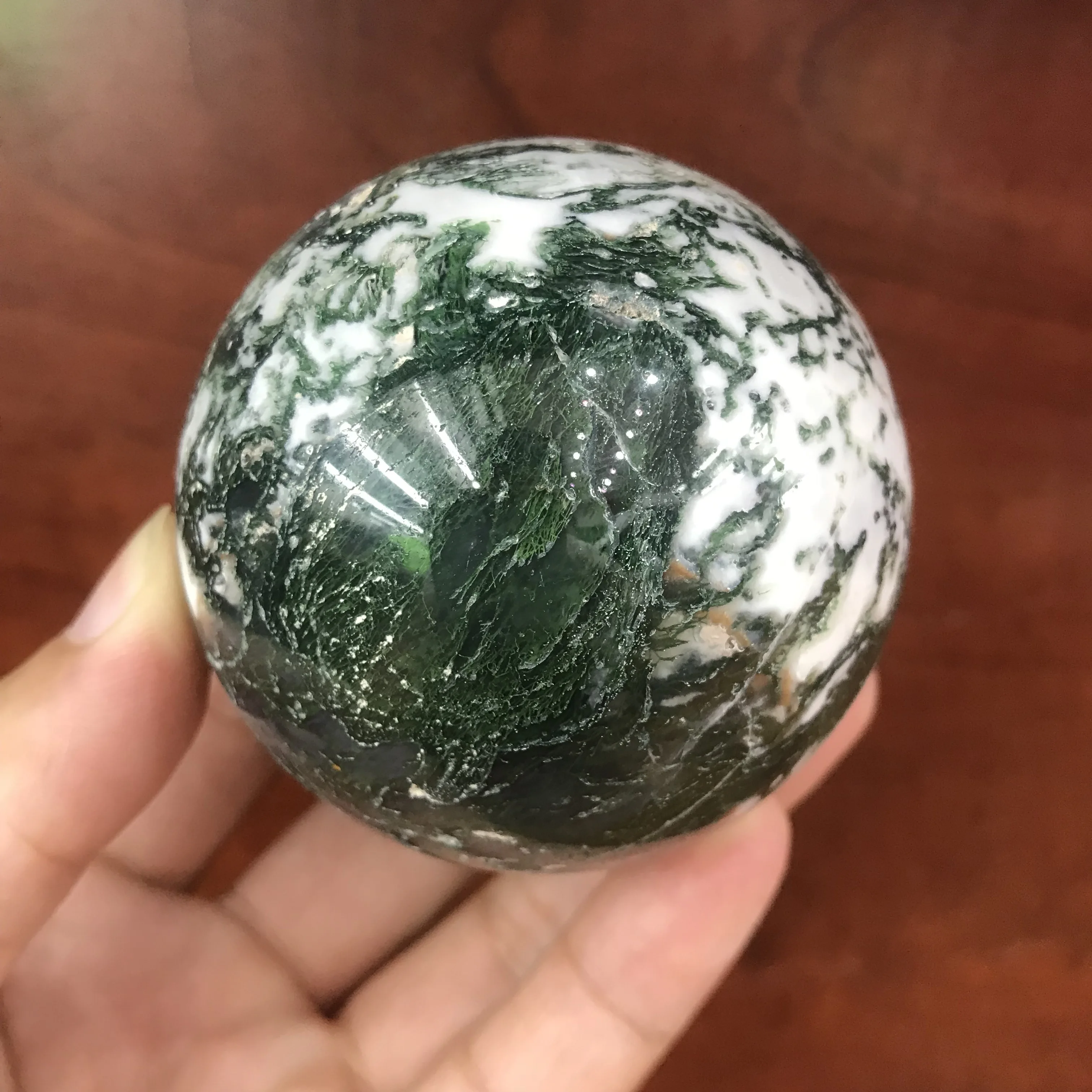 1PC natural quartz moss agate ball crystal energy reiki stone ball home office aquarium decorative accessories gem
1PC natural quartz moss agate ball crystal energy reiki stone ball home office aquarium decorative accessories gem