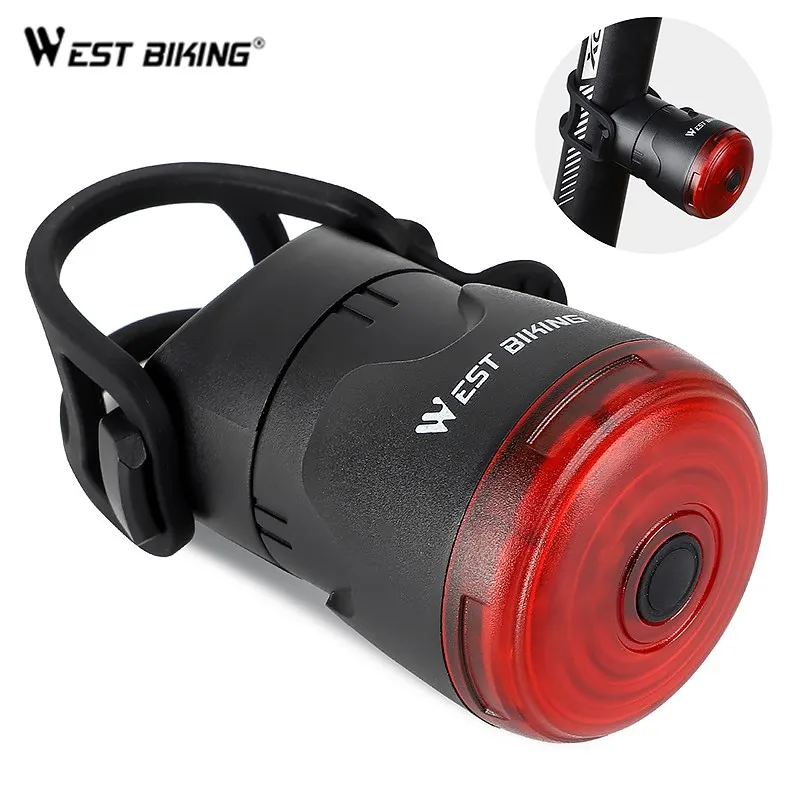 WEST BIKING Smart Sensing Taillight USB Rechargeable Auto Brake IPx6 Waterproof Light Bicycle Cycling Bike Charging Rear Light
WEST BIKING Smart Sensing Taillight USB Rechargeable Auto Brake IPx6 Waterproof Light Bicycle Cycling Bike Charging Rear Light