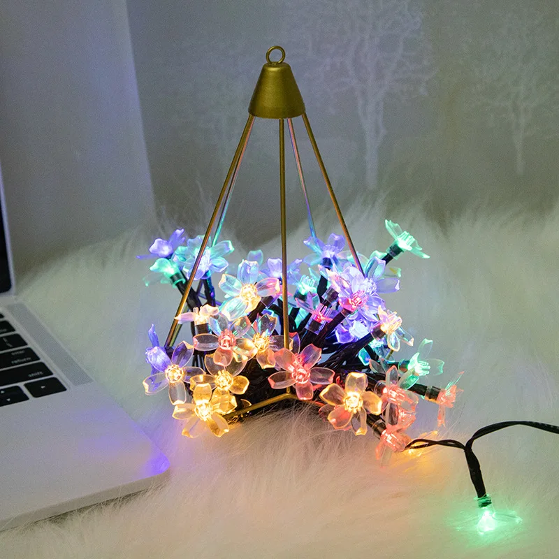 2pcs 50 LED String Lights LED Sakura Street Garland Lawn Lamp IP54 Waterproof Christmas New Year Outdoor Decorative Lighting
2pcs 50 LED String Lights LED Sakura Street Garland Lawn Lamp IP54 Waterproof Christmas New Year Outdoor Decorative Lighting
