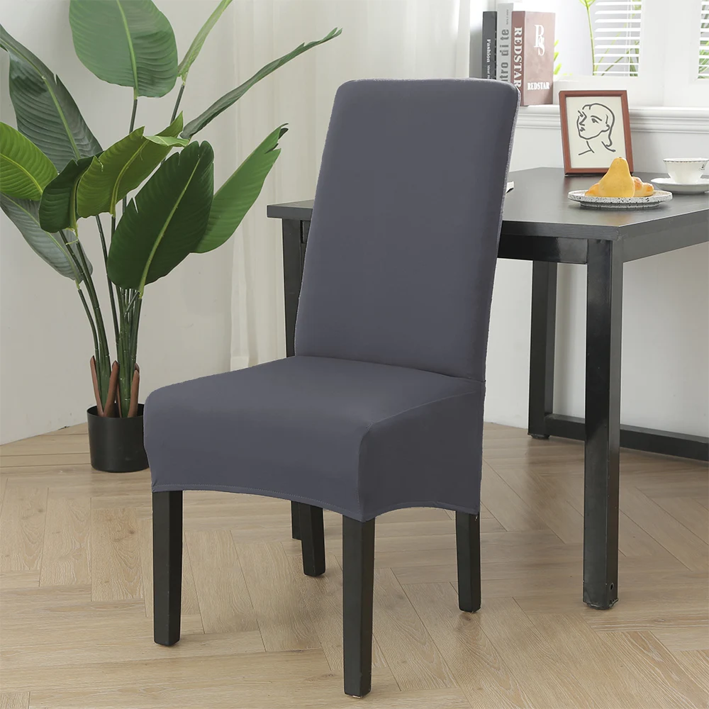 Plain Chair Cover Solid Color Spandex Elastic Slipcover Case High Back Removable For Wedding Hotel Banquet Universal Size
Plain Chair Cover Solid Color Spandex Elastic Slipcover Case High Back Removable For Wedding Hotel Banquet Universal Size
