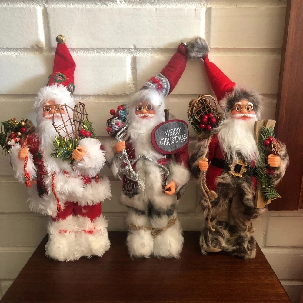 New Year 2022 Christmas Santa Claus Doll Christmas Decorations for Home Children's Gifts Window Ornaments Navidad Home Decor
New Year 2022 Christmas Santa Claus Doll Christmas Decorations for Home Children's Gifts Window Ornaments Navidad Home Decor