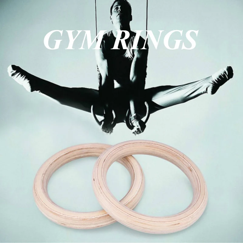 New Wooden 25mm Exercise Fitness Gymnastic Rings Gym Exercise Crossfit Pull Ups Muscle Ups
New Wooden 25mm Exercise Fitness Gymnastic Rings Gym Exercise Crossfit Pull Ups Muscle Ups